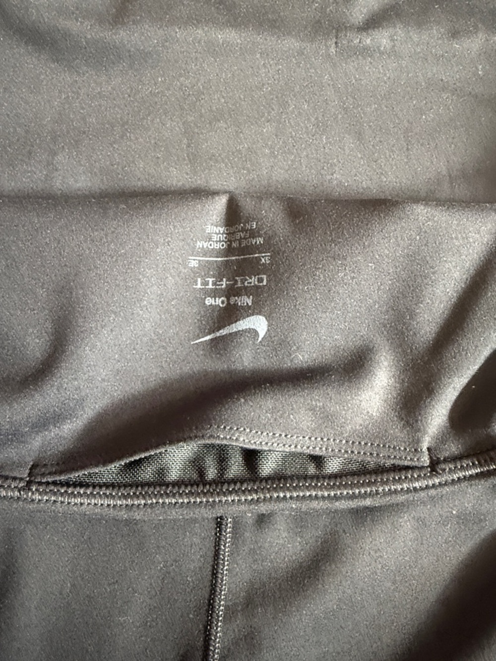Nike Women’s Black High-Rise Bike Shorts Size 3X NWT - Picture 3 of 3